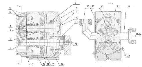 Насос роторный HP-10-02