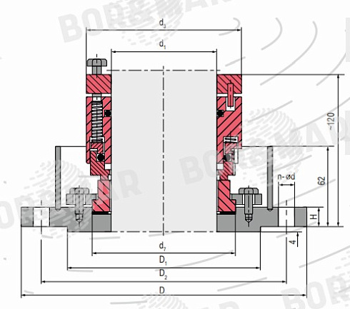 Торцевое уплотнение MS204 в Нижнем Новгороде фото